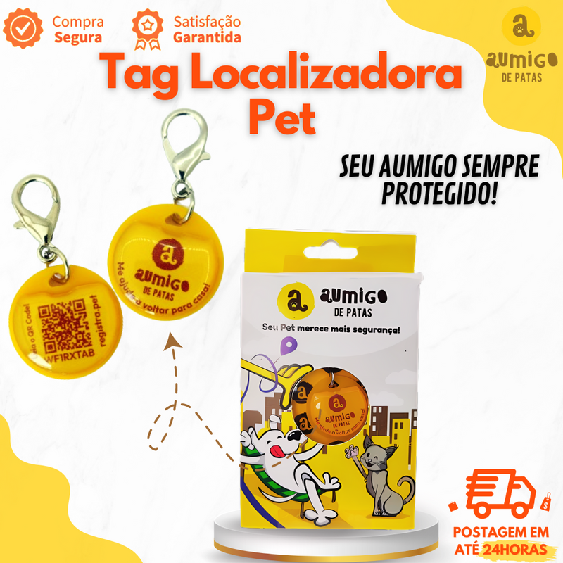 Tag Localizador Aumigo de Patas