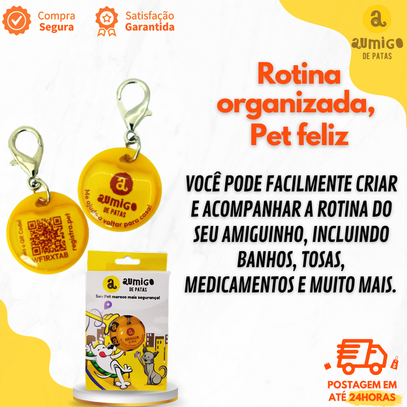 Tag Localizador Aumigo de Patas