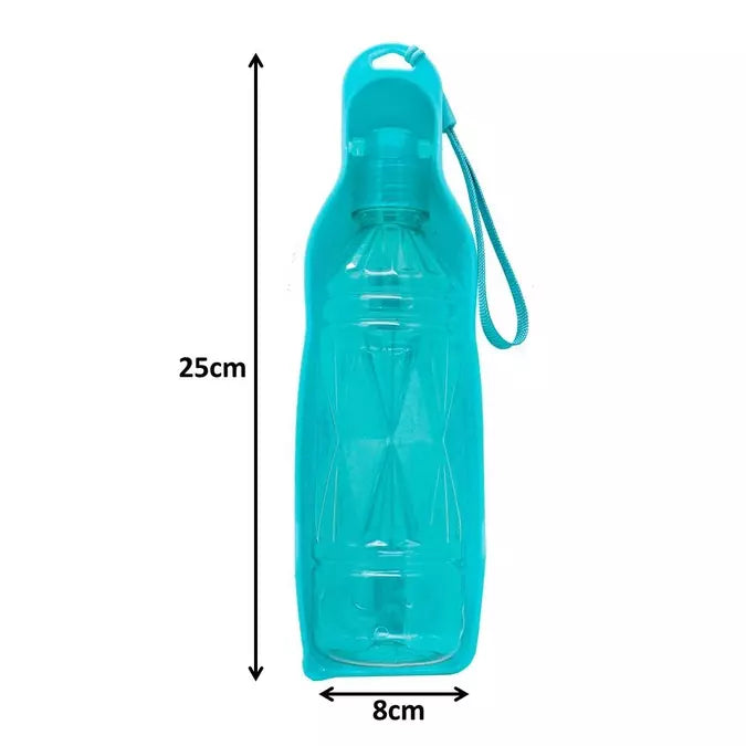 Garrafa Bebedouro Portátil para Cachorro e Gatos 450ml - aumigodepatas