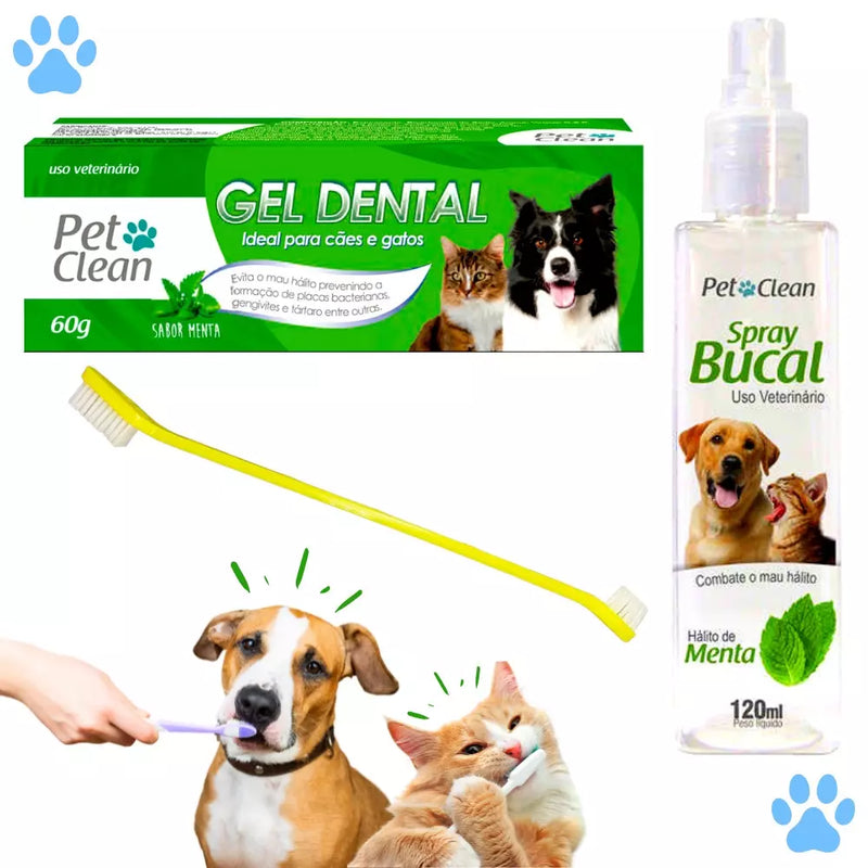 Kit Higiene Oral Pet Clean | aumigo de patas