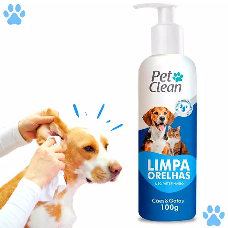 limpa orelhas | aumigo de patas