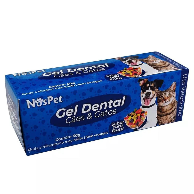 Creme Dental para Cães E Gatos - Nospet - aumigodepatas