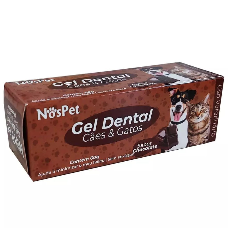 Creme Dental para Cães E Gatos - Nospet - aumigodepatas