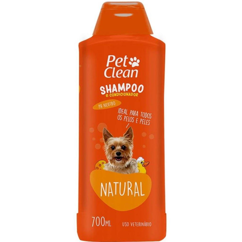 Shampoo Pet Clean 700ml Para Cachorros e Gatos - aumigodepatas