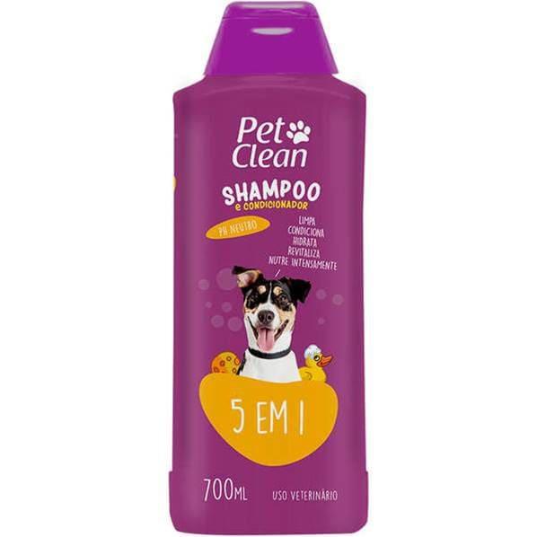 Shampoo Pet Clean 700ml Para Cachorros e Gatos - aumigodepatas